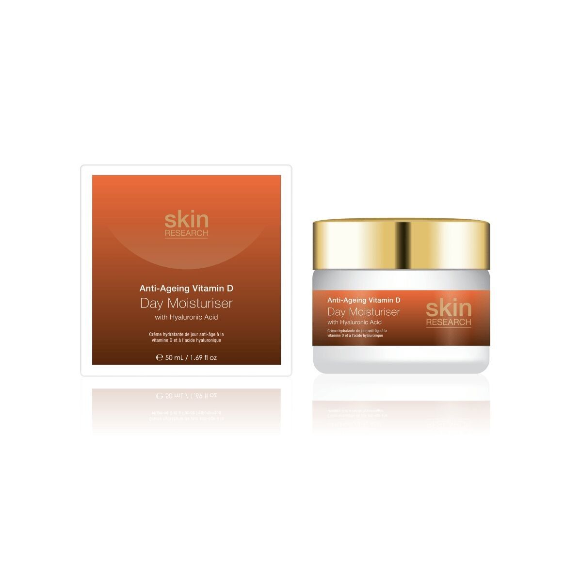 Anti-Ageing Vitamin D Day Moisturiser with Hyaluronic Acid 50ml