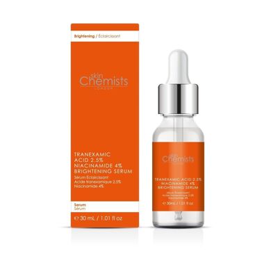 Siero schiarente Niacinamide 4%, Acido Tranexamico 2.5% 30 ml