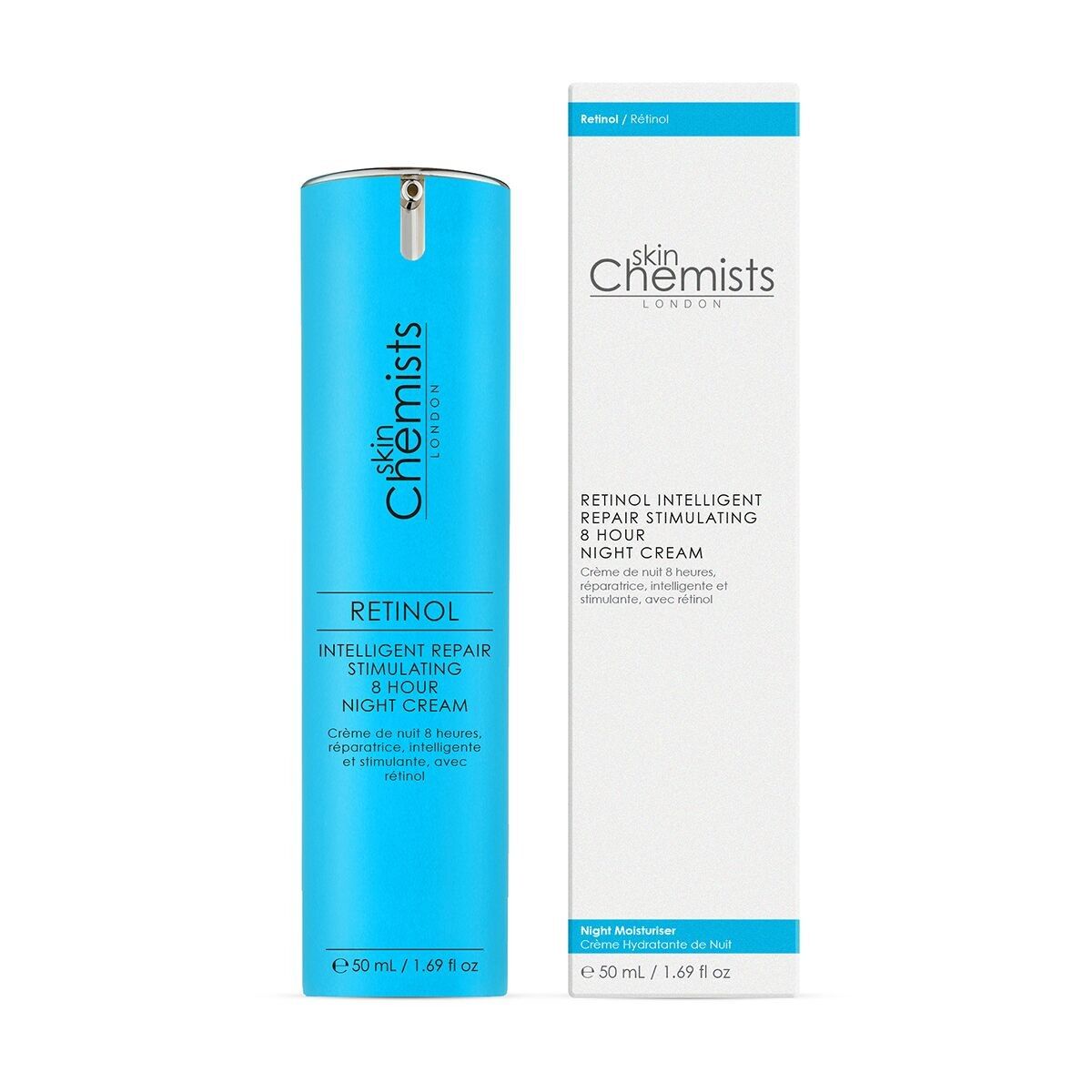 Crema notte stimolante Retinol Intelligent Repair 8 ore 50 ml