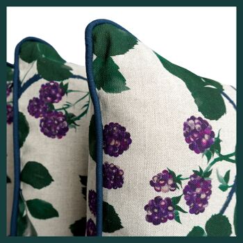 Housse de Coussin Blackberry - lin 5