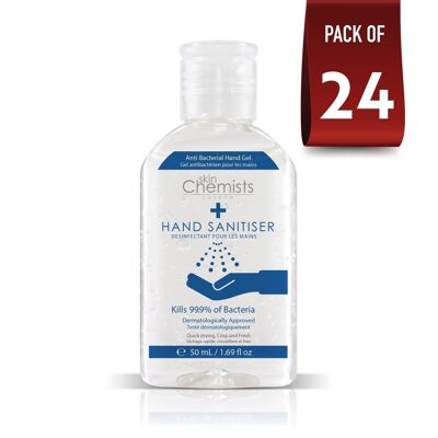 skinChemists Hand Sanitiser 50ml Pack Of 24