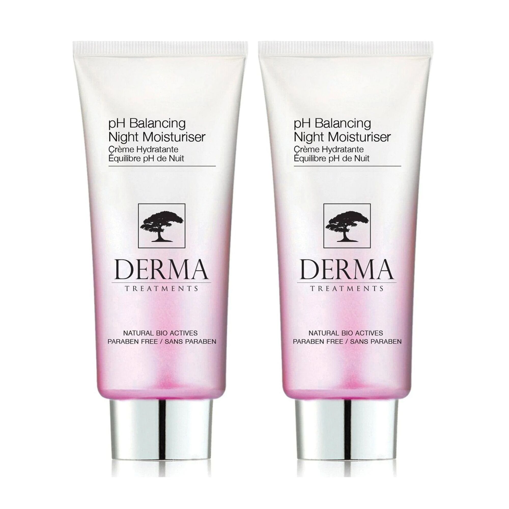 Derma Treatments Crema idratante notte pH Balancing 50 ml Confezione risparmio doppio