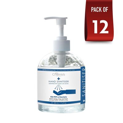 skinChemists Hand Sanitiser 500ml Pack Of 12