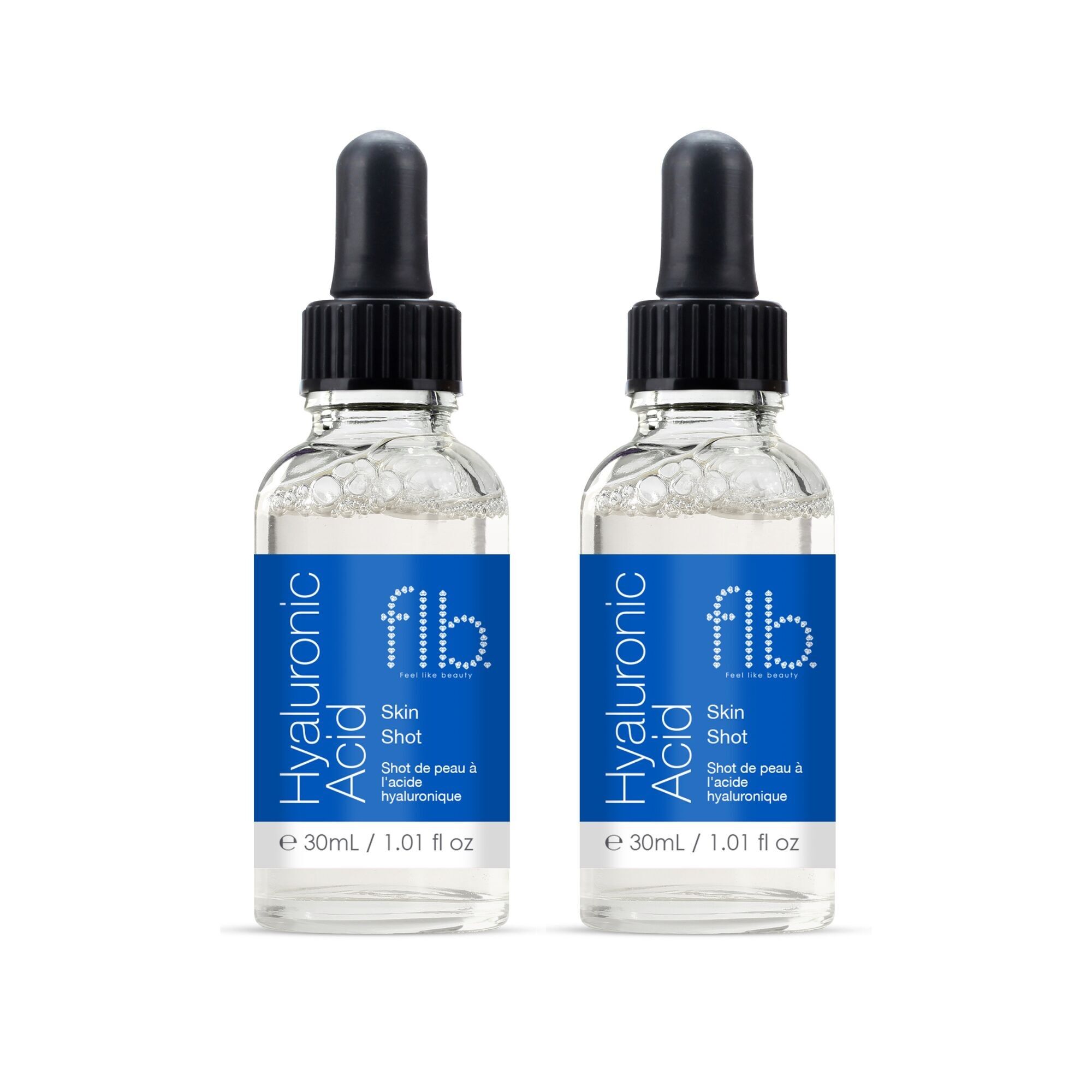 Feel Like Beauty Acido Ialuronico Skin Shot 30ml Confezione Risparmio Doppio