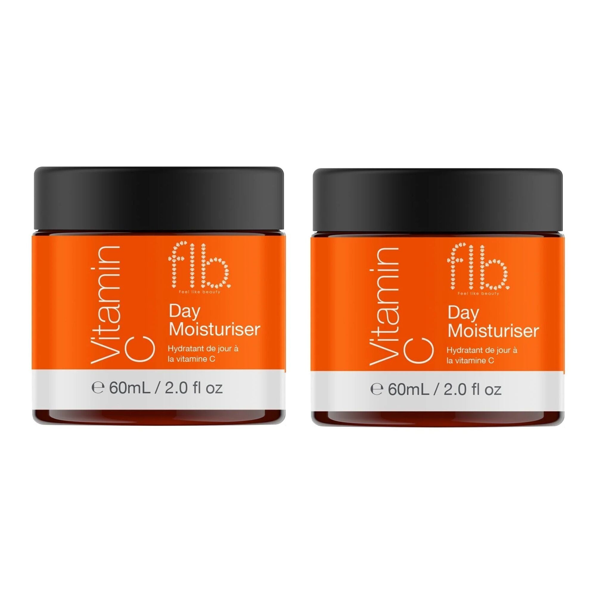 Feel Like Beauty Vitamin C Day Moisturiser 60ml Twin Value Savings Pack