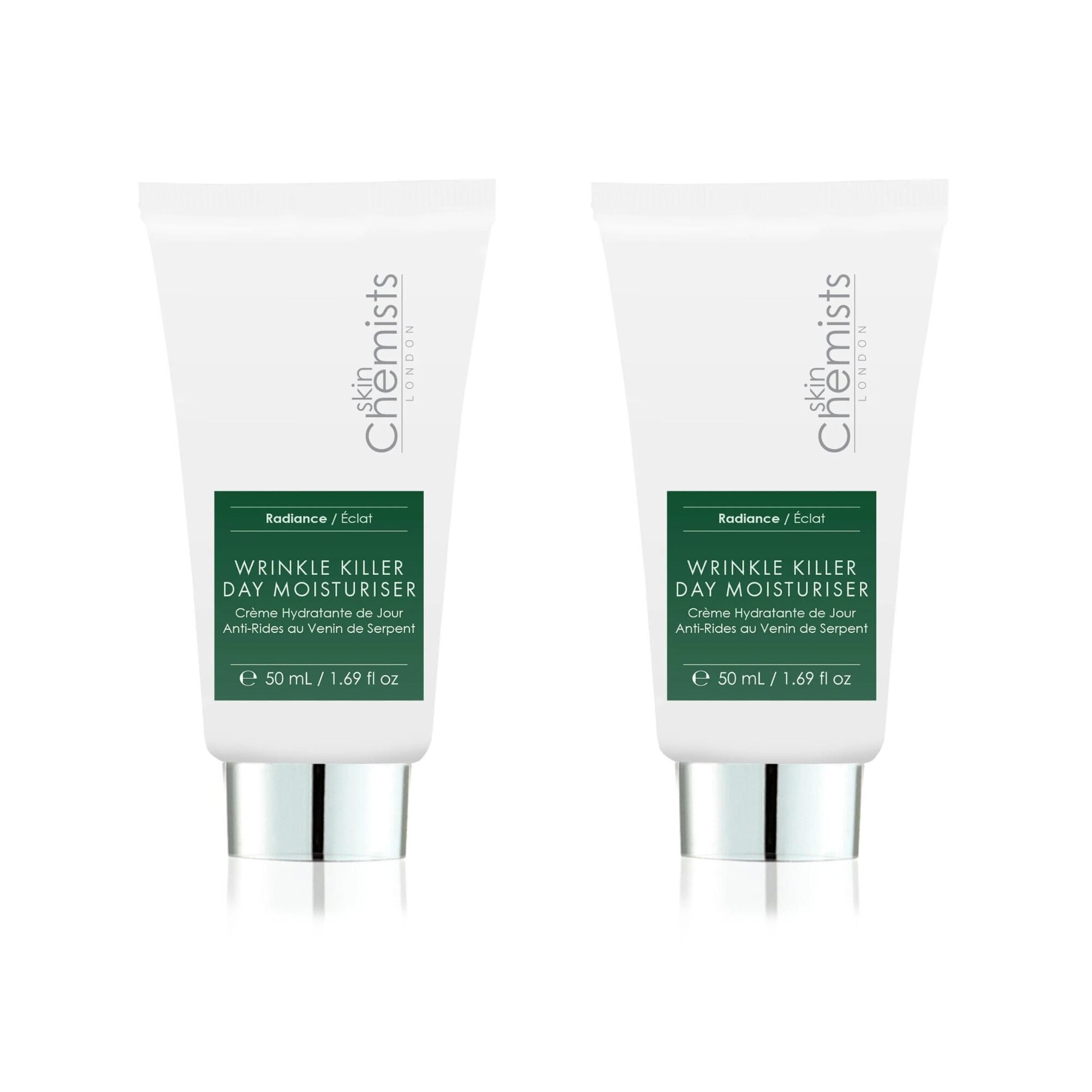 SkinChemists Wrinkle Killer Day Moisturiser 50 ml - Confezione risparmio doppio