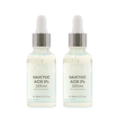 skinChemists Pure Salicylic Acid 2% Biphase Serum 30ml Twin Value Savings Pack