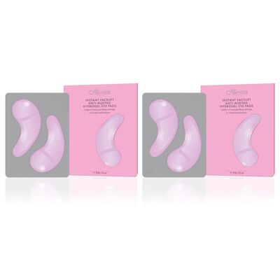 skinChemists Hydrating Hyaluronic Acid Anti-Ageing Eye Pads (1 x 2) Twin Value Savings Pack