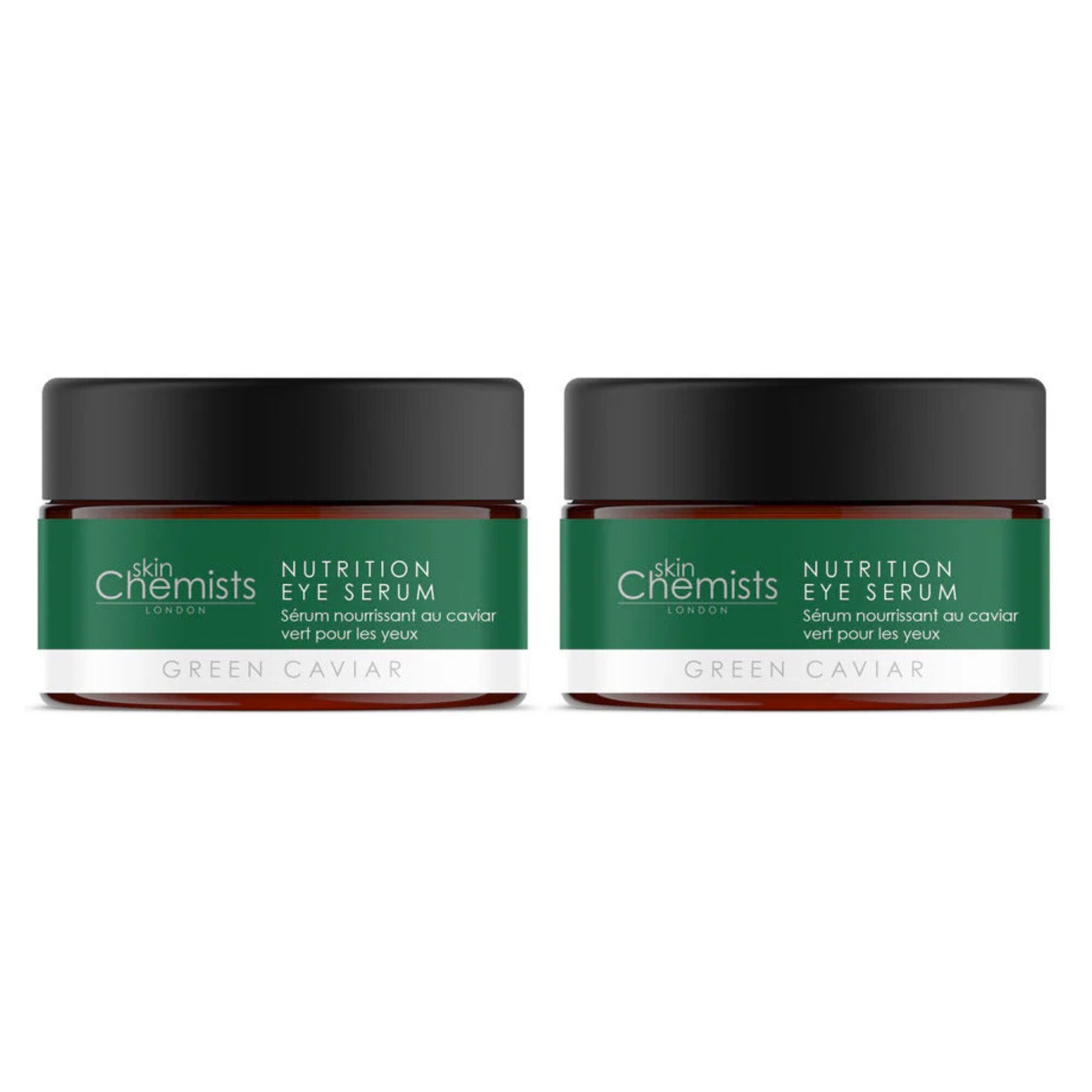 SkinChemists Green Caviar Nutrition Eye Serum 15 ml Confezione risparmio doppio