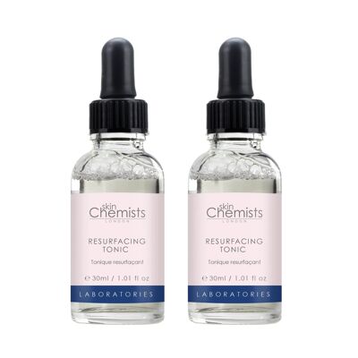 skinChemists Laboratories Peptide 6 Resurfacing Tonic 30ml Twin Value Savings Pack