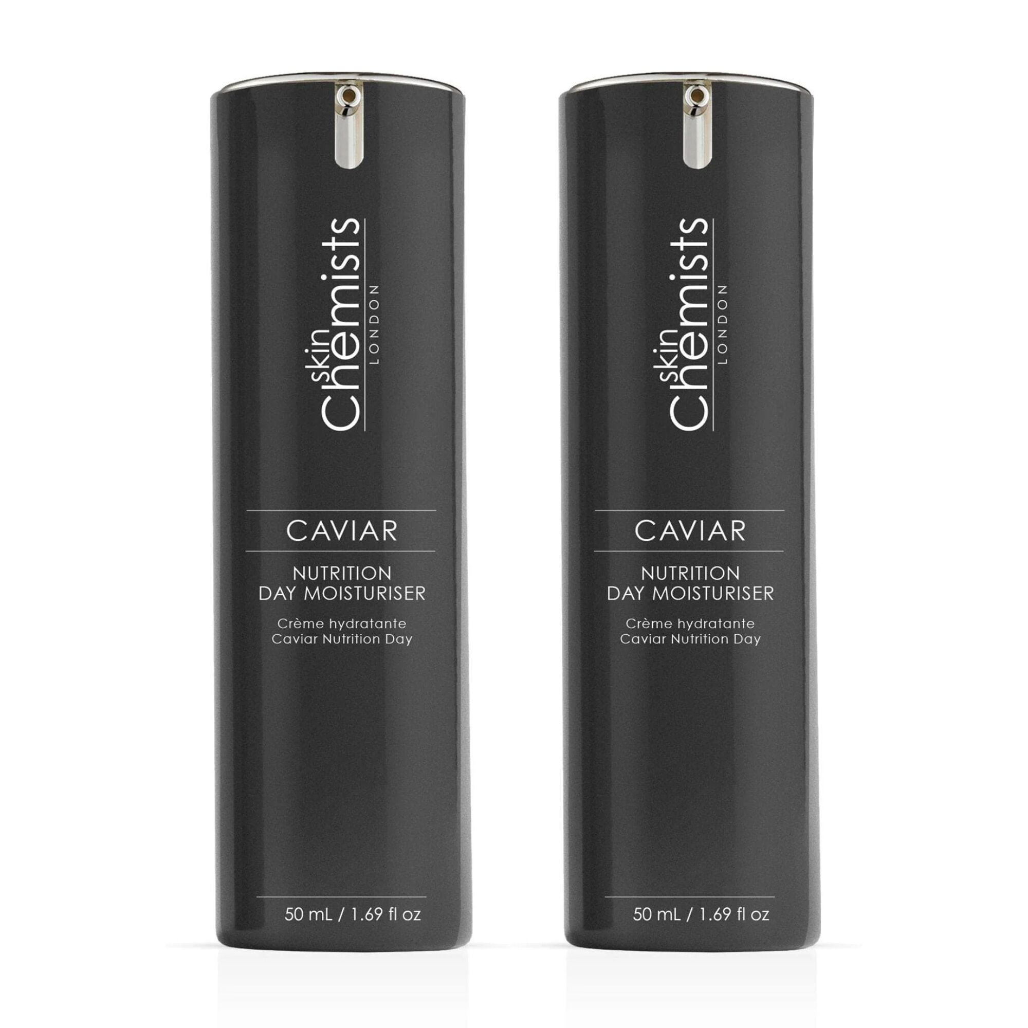 SkinChemists Caviar Nutrition Crema Idratante Giorno 50ml Confezione Risparmio Doppio