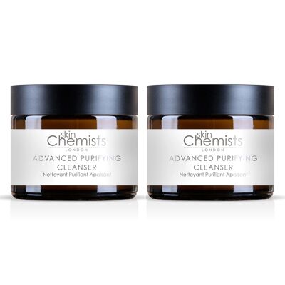 skinChemists Advanced Purifying Cleanser 50ml Twin Value Savings Pack