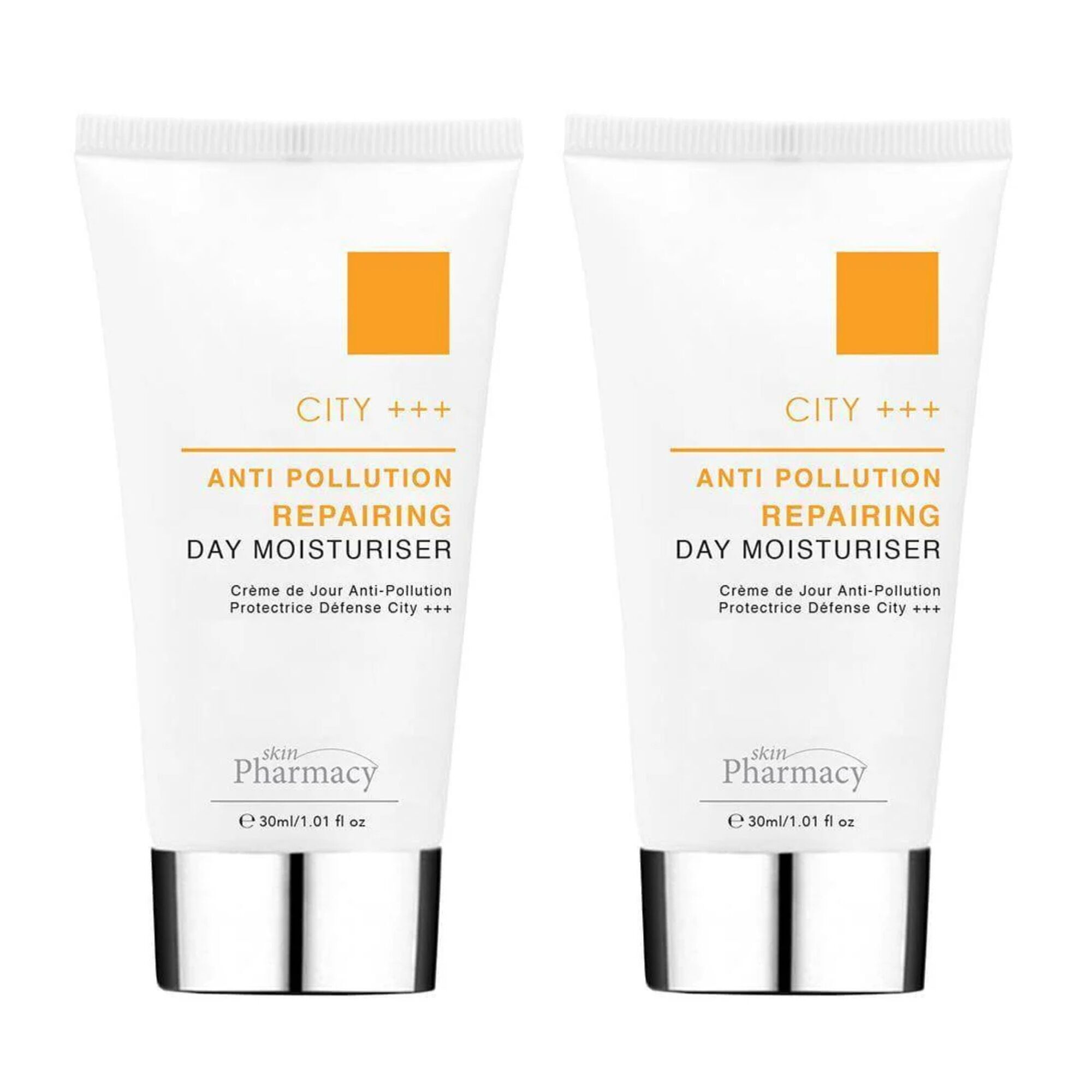 skinPharmacy City +++ Crema idratante riparatrice anti-inquinamento da giorno 30 ml Confezione risparmio doppio