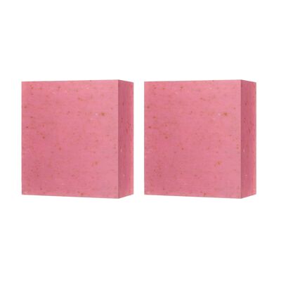 skinPharmacy Rose Facial Cleansing Soap 100g Twin Value Savings Pack