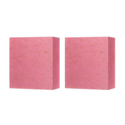 Skin Research Provence Rose Facial Cleansing Bar 100g Twin Value Savings Pack