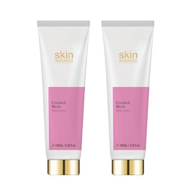 Skin Research Cracked Heels 100ml Twin Value Savings Pack