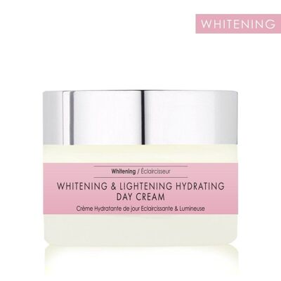 Crema de día hidratante blanqueadora y aclarante 50 ml