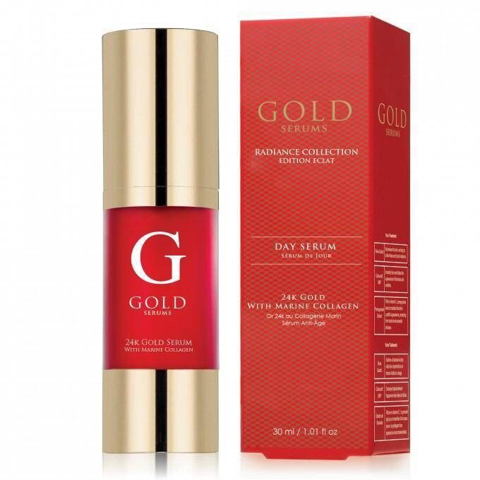 Siero all'oro 24k con collagene marino originale 30 ml