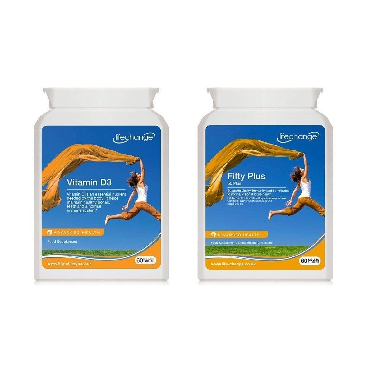 Lifechange Vitamina D3 + Confezione Fifty Plus