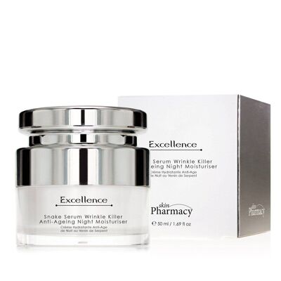Suero hidratante de noche antiedad Excellence Wrinkle Killer Snake Serum 50 ml