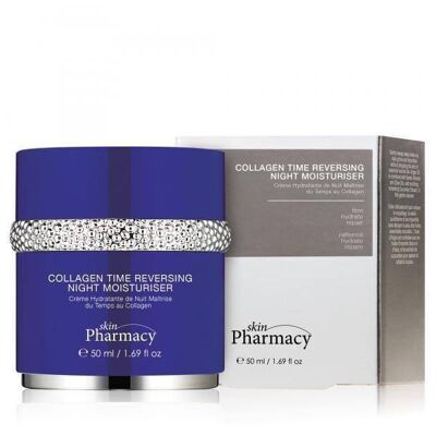 Hidratante de noche con colágeno que revierte el tiempo, 50 ml