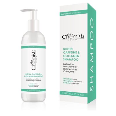 Shampoing à la biotine, à la caféine et au collagène 300 ml