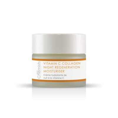 Crema idratante rigenerante notturna al collagene e vitamina C avanzata 50 ml