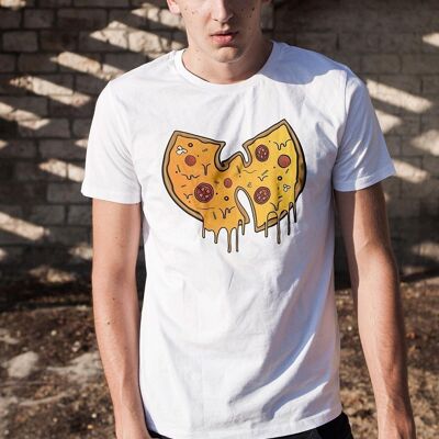 Wu-Tang-Pizza-T-Shirt - WuTang-Pizza-Schnitt-Logo
