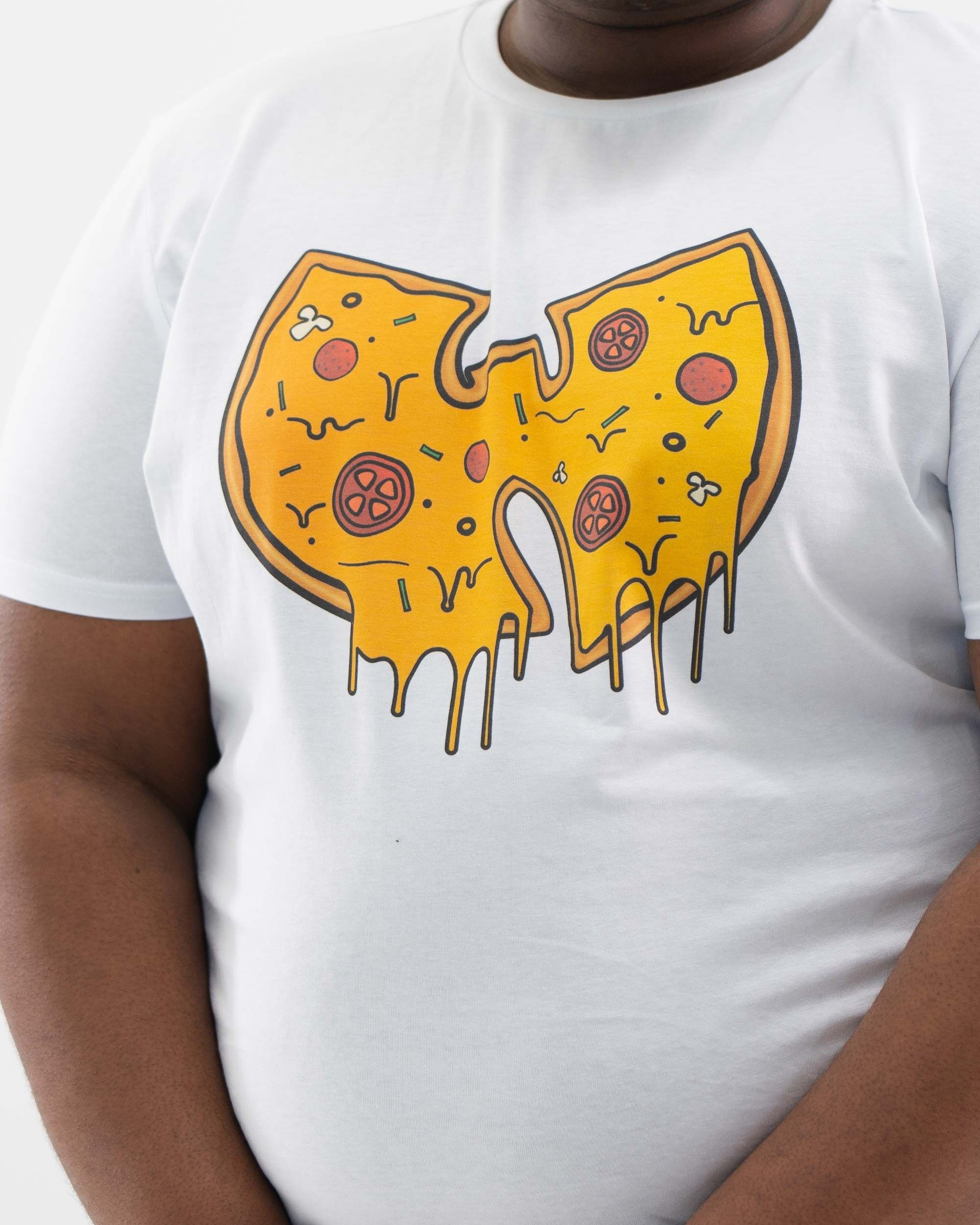 Buy wholesale Wu-Tang Pizza T-Shirt - WuTang Pizza Slice Logo
