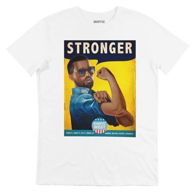Kanye Stronger T-shirt - Kanye West We Can Do It