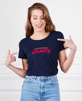 T-shirt femme Fabuleusement chiante