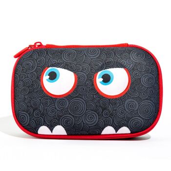 ZIPIT Wildlings Pencil Box, Trousse pour Enfants, Noir 8