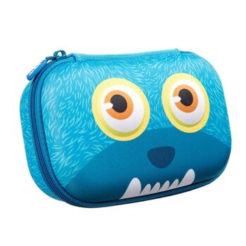 ZIPIT Wildlings Pencil Box, Trousse pour Enfants, Bleu 1