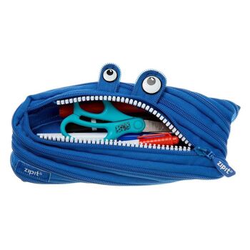 ZIPIT Monster Trousse, Trousse pour Enfants, Bleu 3