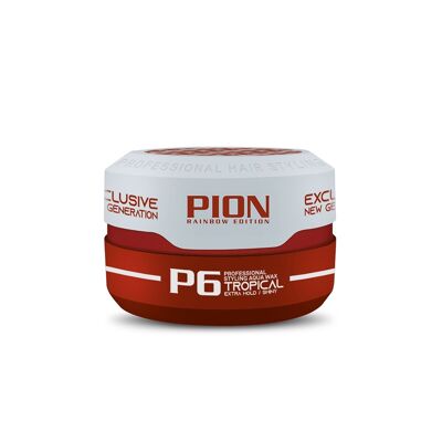 Pion Rainbow Aqua Wax P6 Extra Hold Shiny Tropical 150 Ml