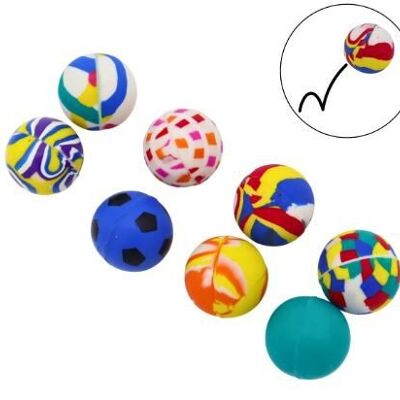 MINI BALLE SUPER REBOND 30MM 6 MODELLI ASSORTITI