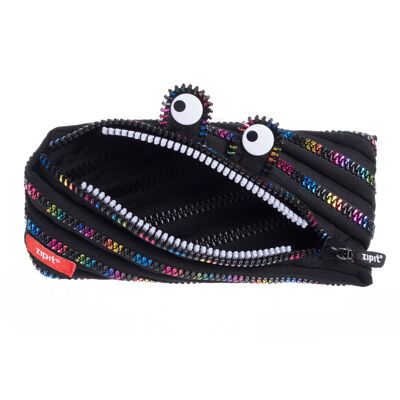 ZIPIT Monster Trousse, Trousse à crayons pour enfants, Noir