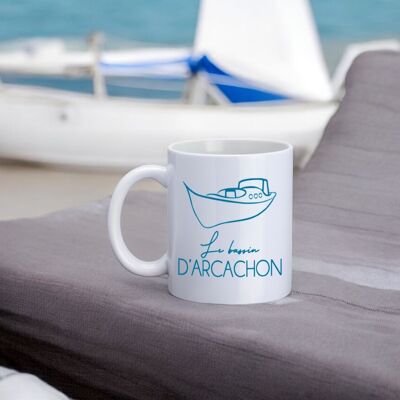 Mug, "The Pinasse" (Blue)