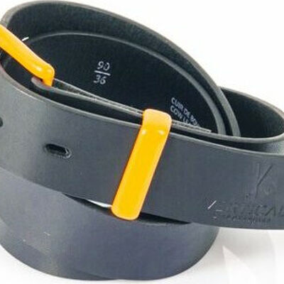 Ceinture cuir veritable noir taille 95