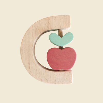 Hochet fruit pomme