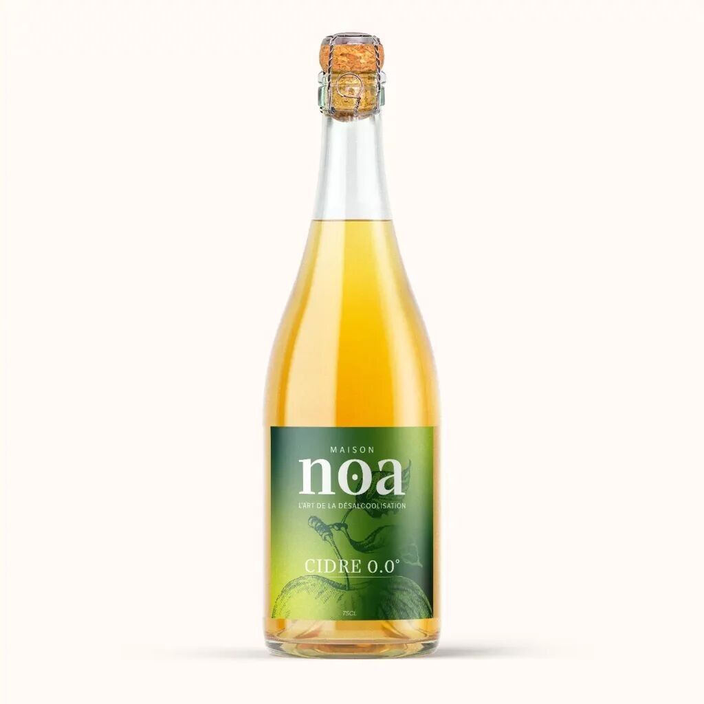 Cidre désalcoolisé Maison NOA Bouteille 75cl