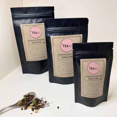 Masala Chai Loose Leaf Black Tea UK - Relax Herbal - Gift Hamper - Birthday Gift - Hug Box DIY - Gift Box For Her - Chai Latte - Wedding