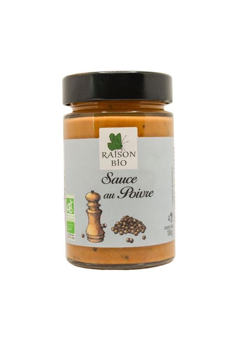 Sauce Poivre BIO 180gr