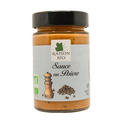 Organic Pepper Sauce 180gr