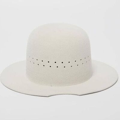 Wide Bri “Arie” Hat ight Grey-