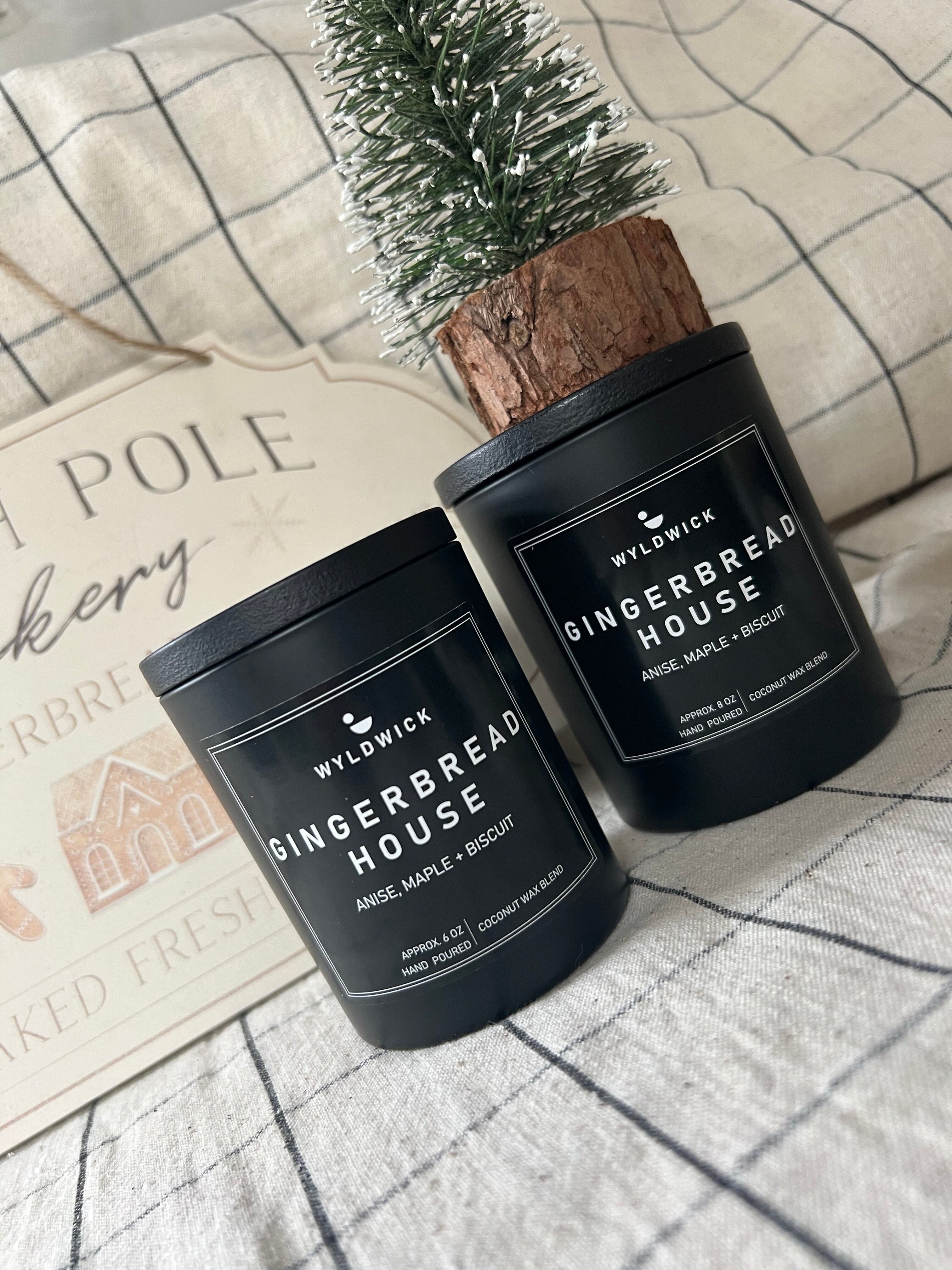 Lebkuchenhaus-Kerze 6oz