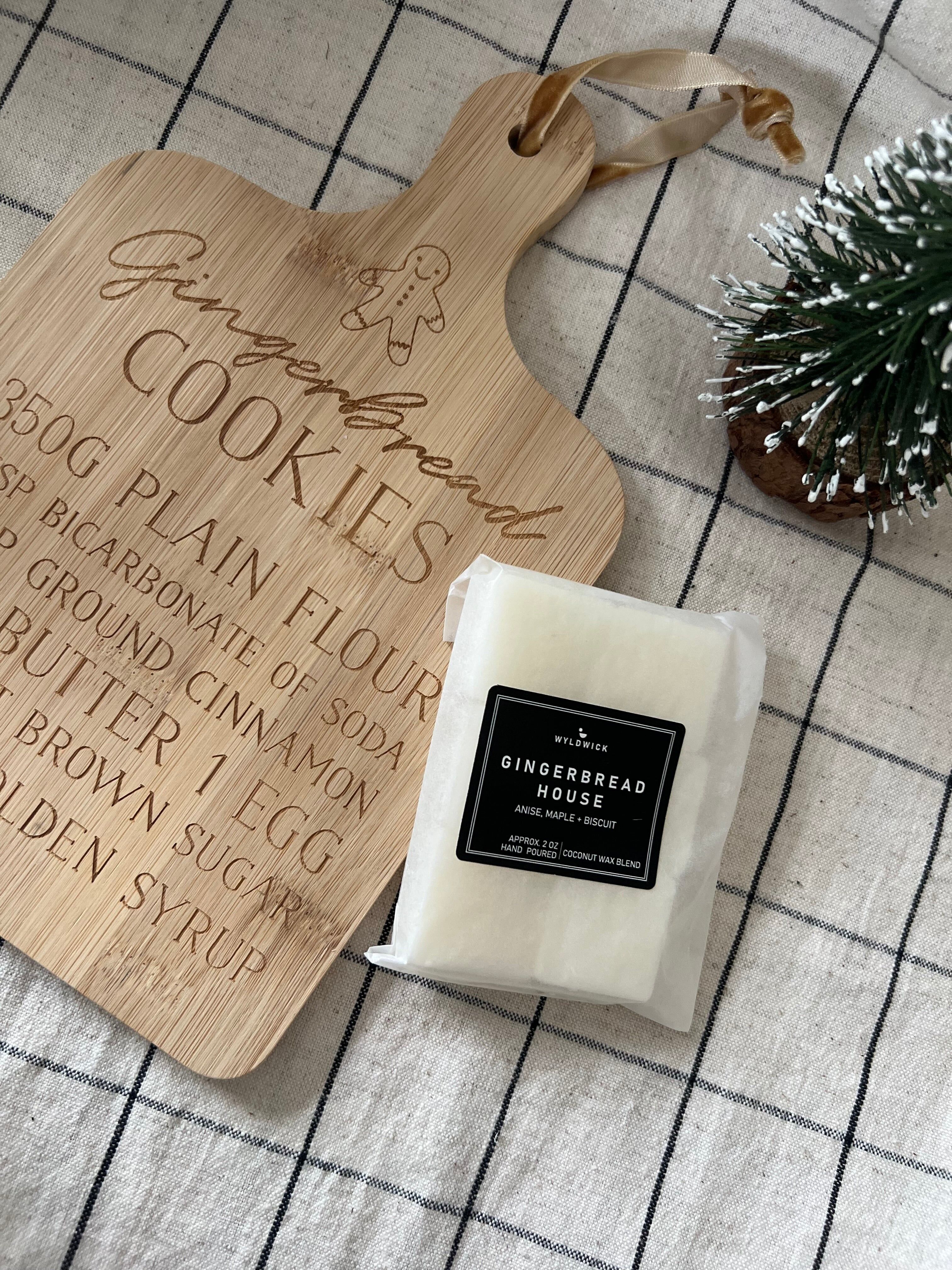 Lebkuchenhaus Wachsschmelzen