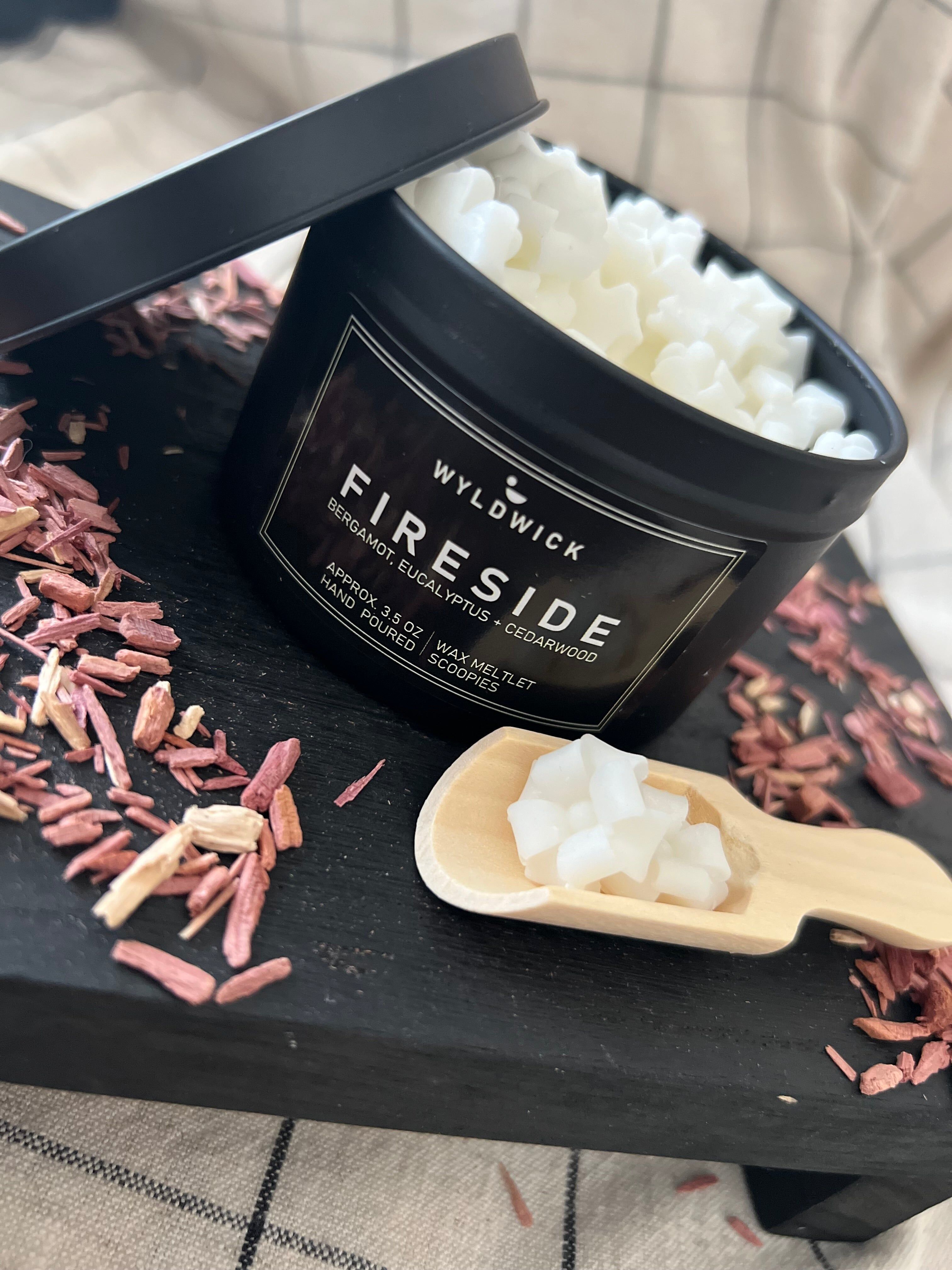 FIRESIDE Scoopies di cera fondente