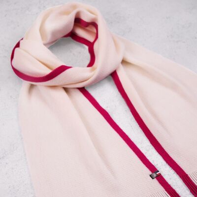 MARGUERITE - Pink October Scarf