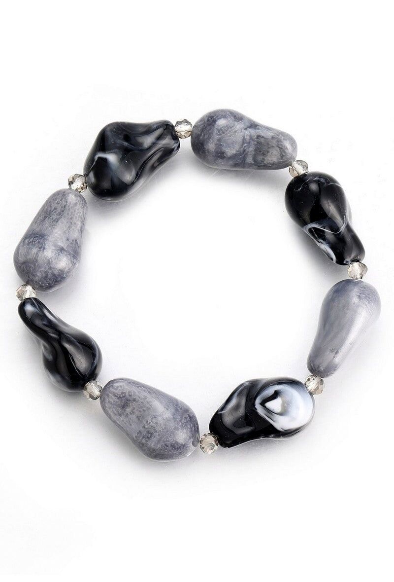 Bracciale elastico Tapiwa in acciaio inossidabile